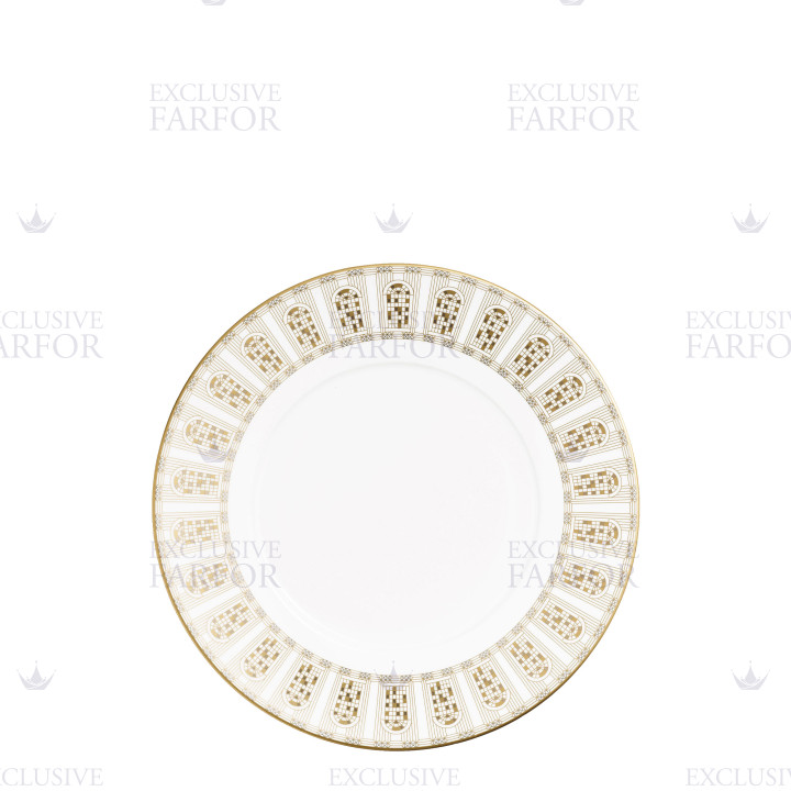 Тарелка закусочная, 2шт. 21см коллекции Arcadia Gold бренда Baccarat