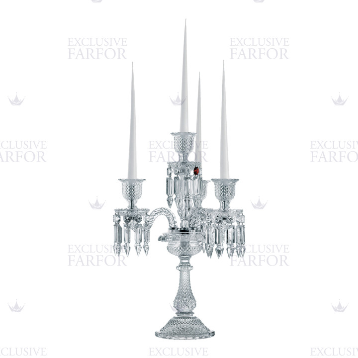 Канделябр на 4 свечи 57см коллекции Zenith бренда Baccarat