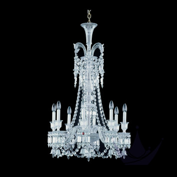 Люстра на 8 свечей (длинный) 113 x 67см бренда Baccarat