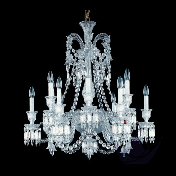 Люстра на 12 свечей 84 x 81см бренда Baccarat