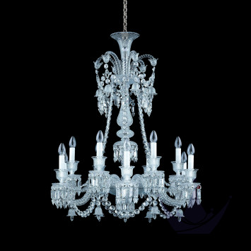 Люстра на 12 свечей (длинный) 111 x 81см бренда Baccarat