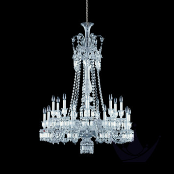 Люстра на 18 свечей (длинный) 137 x 102см бренда Baccarat