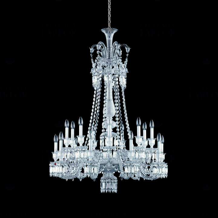 Люстра на 18 свечей (длинный) 137 x 102см коллекции Zenith бренда Baccarat