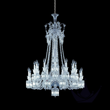 Люстра на 24 свечей (длинный) 149 x 108см бренда Baccarat