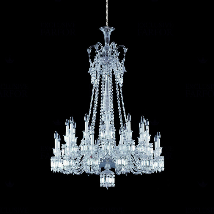 Люстра на 24 свечей (длинный) 149 x 108см коллекции Zenith бренда Baccarat