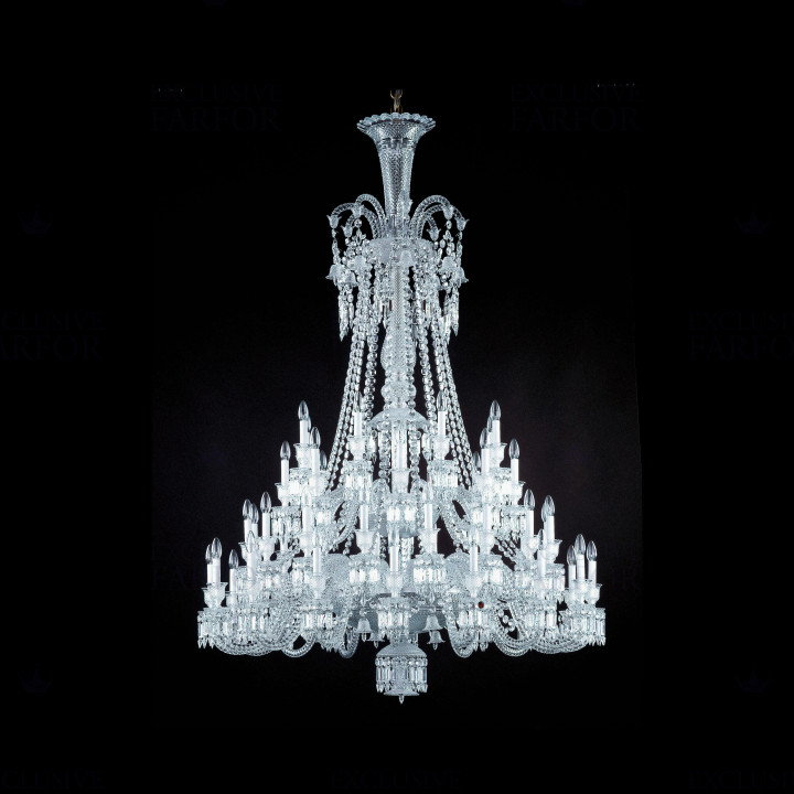 Люстра на 48 свечей 194 x 140см коллекции Zenith бренда Baccarat