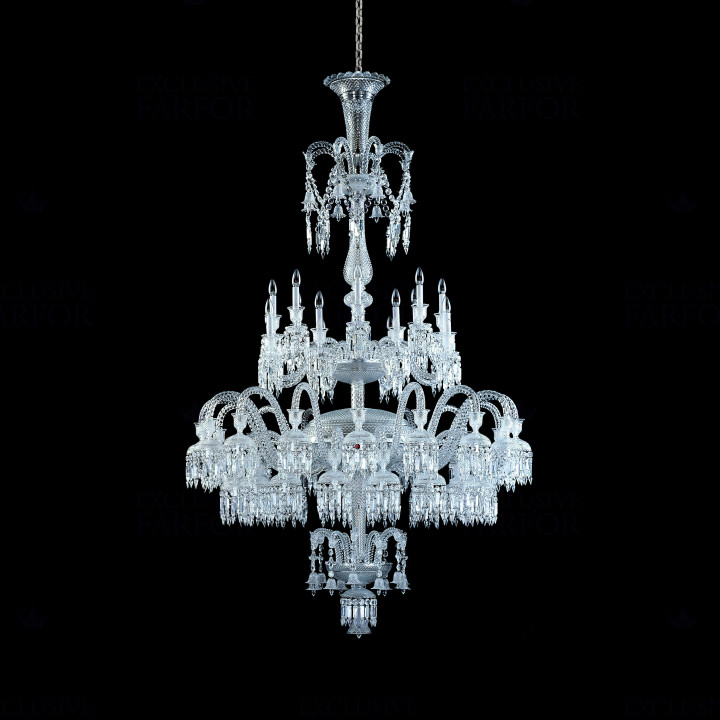Люстра на 48 свечей 229 x 142см коллекции Solstice бренда Baccarat