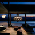 Люстра на 24 свечей 117 x 108см коллекции Zenith Noir бренда Baccarat