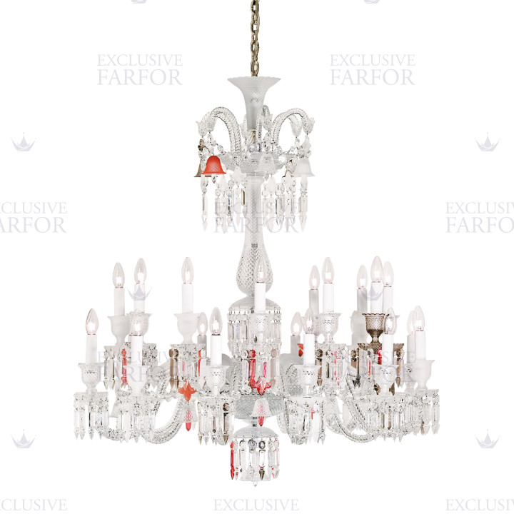 Люстра на 24 свечей 116 x 108см коллекции Zenith Flou бренда Baccarat