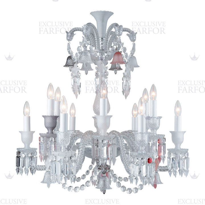 Люстра на 12 свечей 84 x 81см коллекции Zenith Flou бренда Baccarat