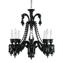 Люстра на 8 свечей 74 x 67см коллекции Zenith Noir бренда Baccarat