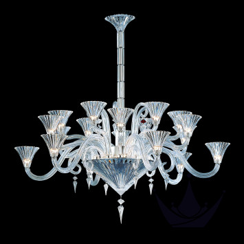 Люстра на 18 свечей 124 x 126см бренда Baccarat