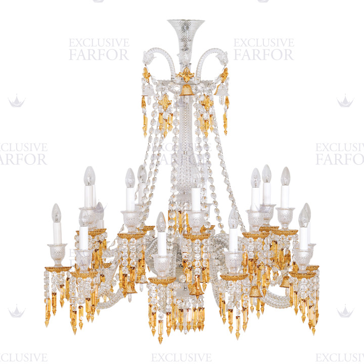 Люстра на 18 свечей 110 x 99см коллекции Zenith Charleston бренда Baccarat