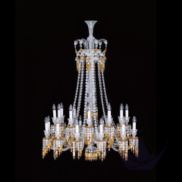 Люстра на 24 свечей (длинный) 148 x 108см бренда Baccarat