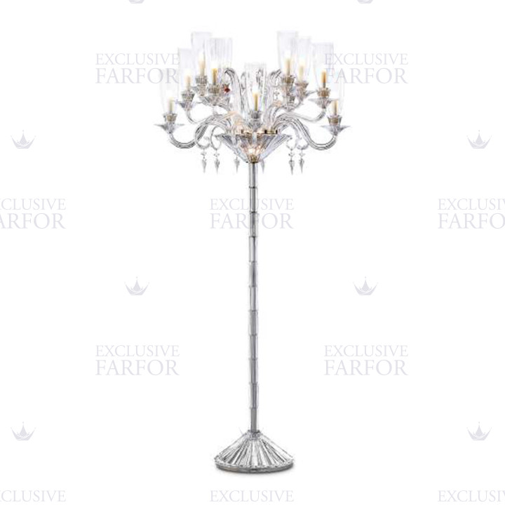 Канделябр на 12 свечей с плафонами 211 x 97см коллекции Mille Nuits бренда Baccarat