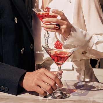 Бокал для мартини, 2шт. 250мл коллекции JCB Passion бренда Baccarat