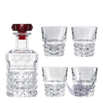 Набор из графина и стаканов, 4шт.  коллекции Louxor бренда Baccarat