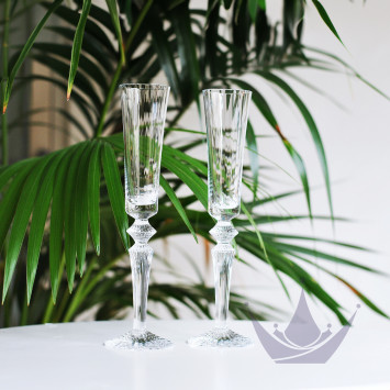 Флюте для шампанского, 2шт. 170мл коллекции Mille Nuits бренда Baccarat