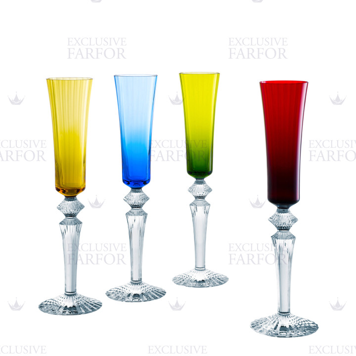 Флюте для шампанского, 4шт. 170мл коллекции Mille Nuits бренда Baccarat