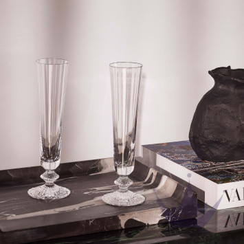 Флюте для шампанского, 2шт. 180мл коллекции Mille Nuits бренда Baccarat