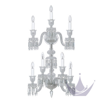 Бра, настенный светильник на 7 ламп 93 x 32 x 52см бренда Baccarat