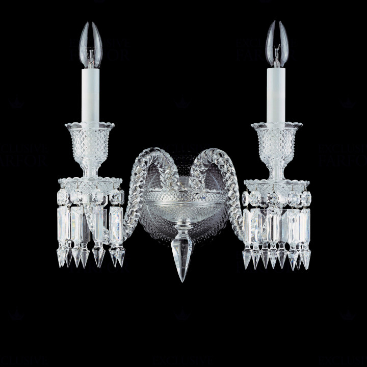 Бра, настенный светильник на 2 ламп 37 x 31 x 42см коллекции Zenith бренда Baccarat