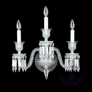 Бра, настенный светильник на 3 ламп 47 x 32 x 50см бренда Baccarat
