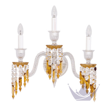 Бра, настенный светильник на 3 ламп 56 x 32 x 50см бренда Baccarat