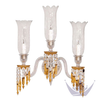 Бра, настенный светильник на 3 ламп 56 x 32 x 50см бренда Baccarat