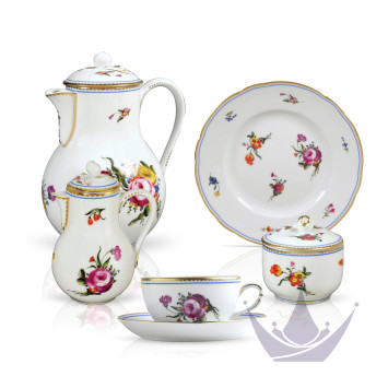 Кофейный сервиз на 6 персон бренда Bernardaud