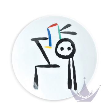 Тарелка закусочная 21см, 6шт. коллекции A Toute Epreuve - Joan Miro бренда Bernardaud