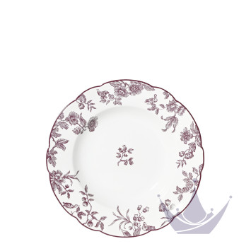 Тарелка суповая 22,5см коллекции Albertine Prune бренда Bernardaud