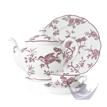 Коллекция Albertine Prune бренда Bernardaud