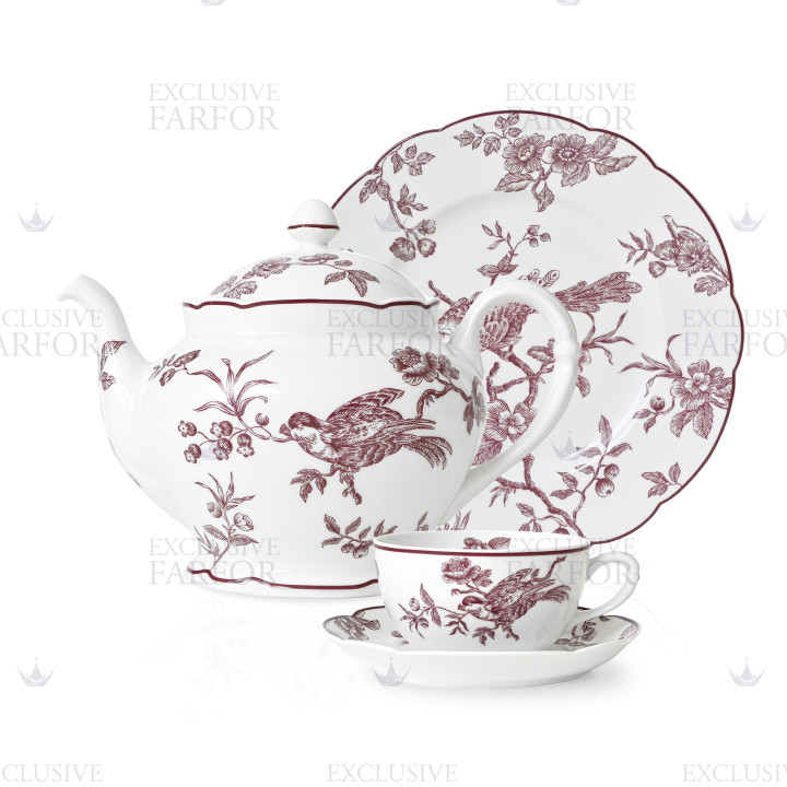 Коллекция Albertine Prune бренда Bernardaud