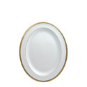 Блюдо овальное 33см коллекции Athena Or бренда Bernardaud