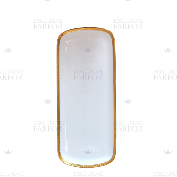 Блюдо для пирога 37см коллекции Athena Or бренда Bernardaud