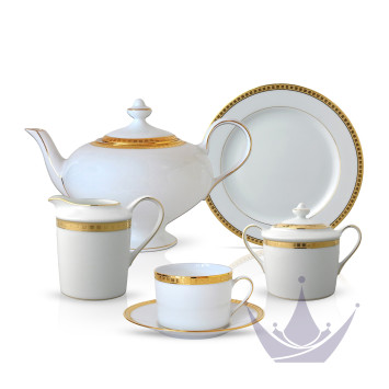 Чайный сервиз на 6 персон бренда Bernardaud