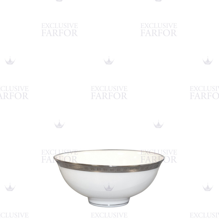 Чаша для риса 12см коллекции Athena Platine бренда Bernardaud