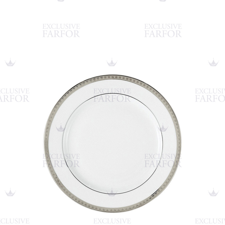 Тарелка закусочная 21см коллекции Athena Platine бренда Bernardaud
