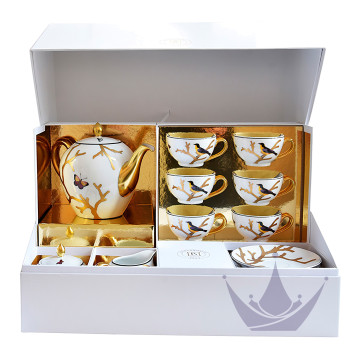Чайный сервиз на 6 персон 15 предметов бренда Bernardaud