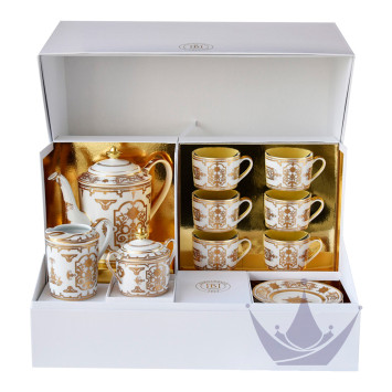 Чайный сервиз на 6 персон 15 предметов бренда Bernardaud