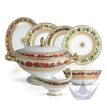 Столовый сервиз на 6 персон бренда Bernardaud