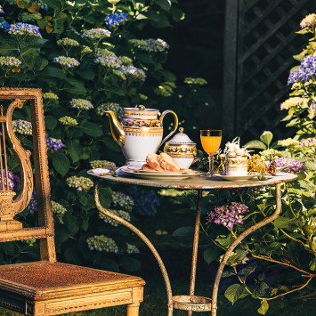 Чайный сервиз на 6 персон бренда Bernardaud