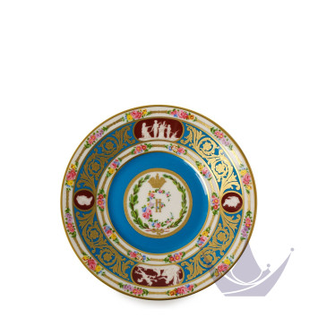 Тарелка закусочная 21см коллекции Catherine II бренда Bernardaud