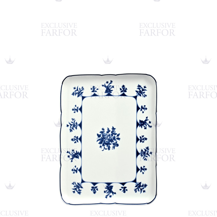 Блюдо прямоугольное 21х16см коллекции Chateaubriand Couleur бренда Bernardaud