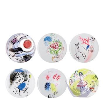 Тарелка главная 27см, 6шт. коллекции Collection Marc Chagall бренда Bernardaud