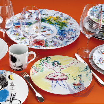 Блюдо круглое 36см коллекции Collection Marc Chagall бренда Bernardaud