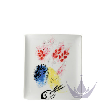 Чаша прямоугольная 22х19,5см коллекции Collection Marc Chagall бренда Bernardaud