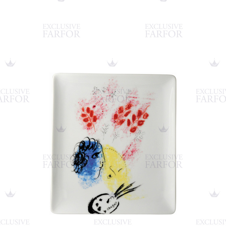 Чаша прямоугольная 22х19,5см коллекции Collection Marc Chagall бренда Bernardaud