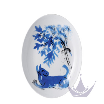 Блюдо овальное 39х28см коллекции Collection Marc Chagall бренда Bernardaud